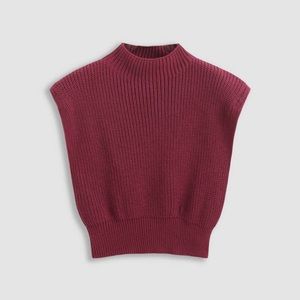 Burgundy Sweater Vest